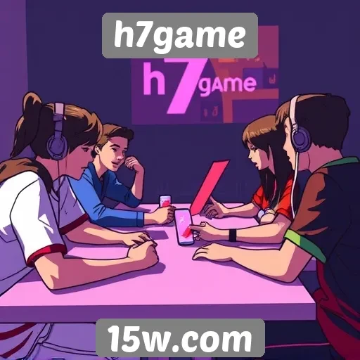 Atividades comunitárias promovidas pelo h7game