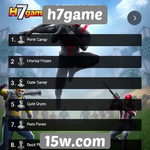 Análise das principais categorias de jogos no h7game