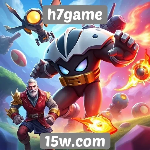 Exploração das categorias de jogos disponíveis no h7game