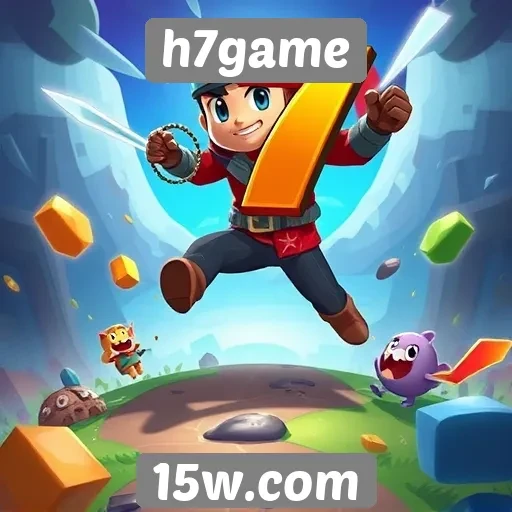 Diversidade de jogos disponíveis no h7game