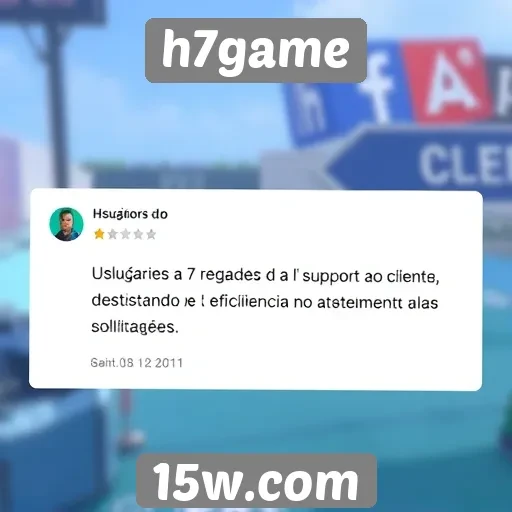 suporte ao cliente do h7game é elogiado por usuários