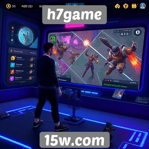 Análise da interface do usuário no H7game