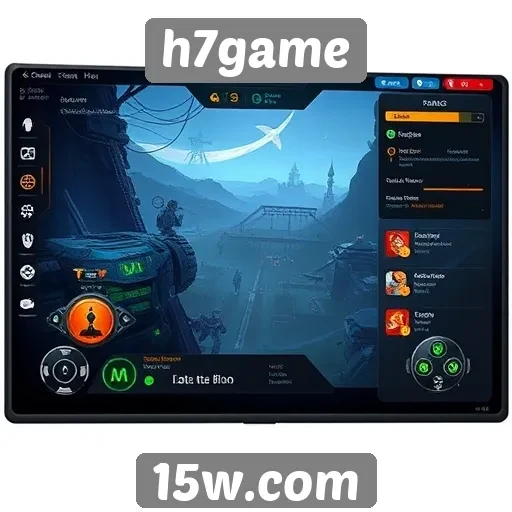 análise da interface do usuário do h7game